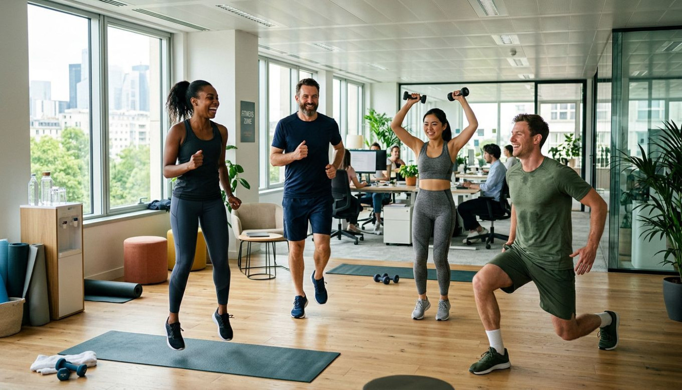 Comment l'activité physique en entreprise favorise-t-elle la productivité ?